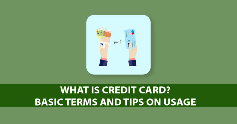 credit card basics