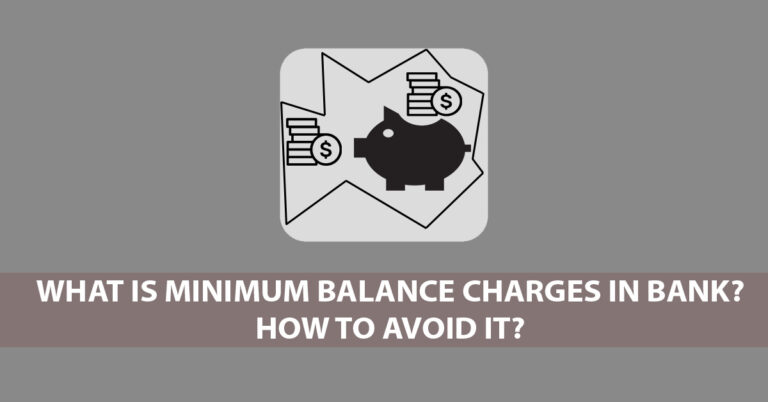 minimum balance charges label