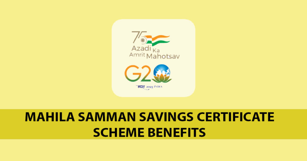 Mahila Samman Savings Certificate (MSSC) - Interest Rate, Deposit Limit ...