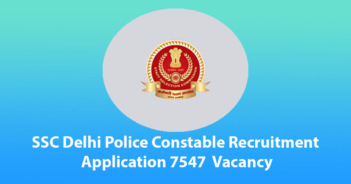 delhi police constable recruitment 2023