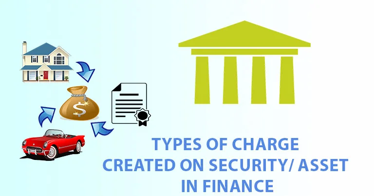 Types of Charge created on Security/ Asset in Finance