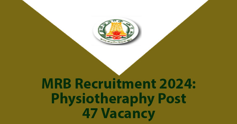 mrb physiotherapy recruitment 2024